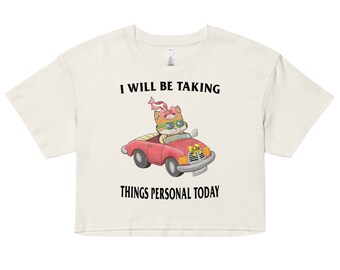 Taking It Personal Women’s crop top