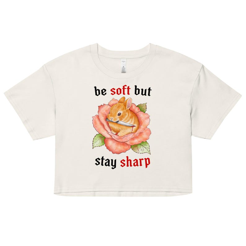 Stay Sharp Women’s crop top