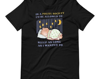 T-shirt Polite Society unisexe