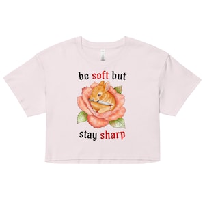 Stay Sharp Women’s crop top