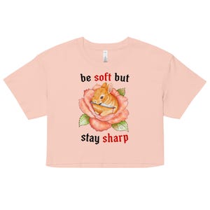 Stay Sharp Women’s crop top