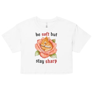 Stay Sharp Women’s crop top