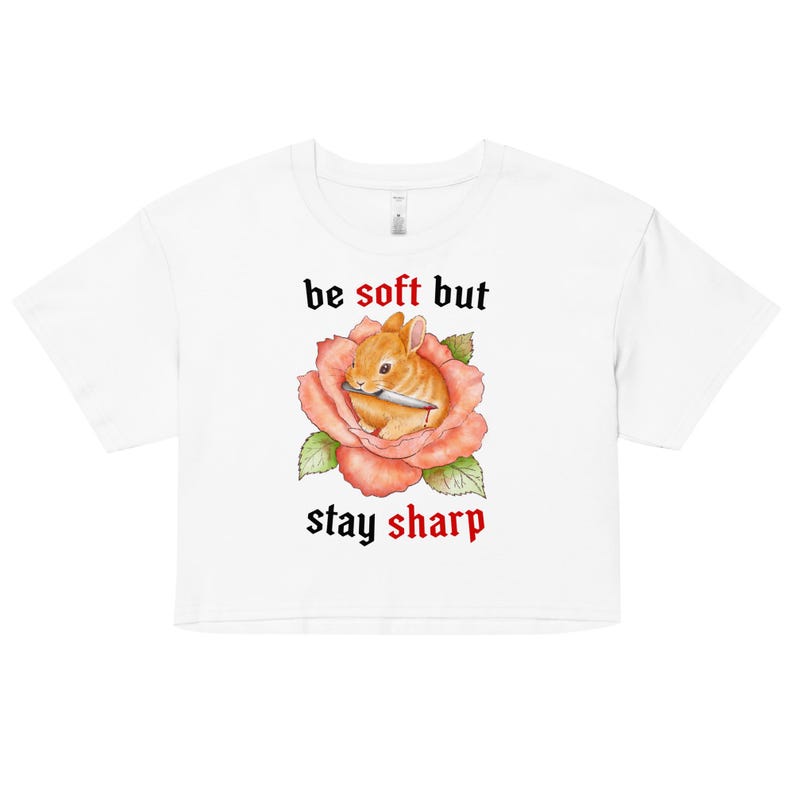 Stay Sharp Women’s crop top