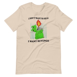 Heal Through Revenge Unisex t-shirt