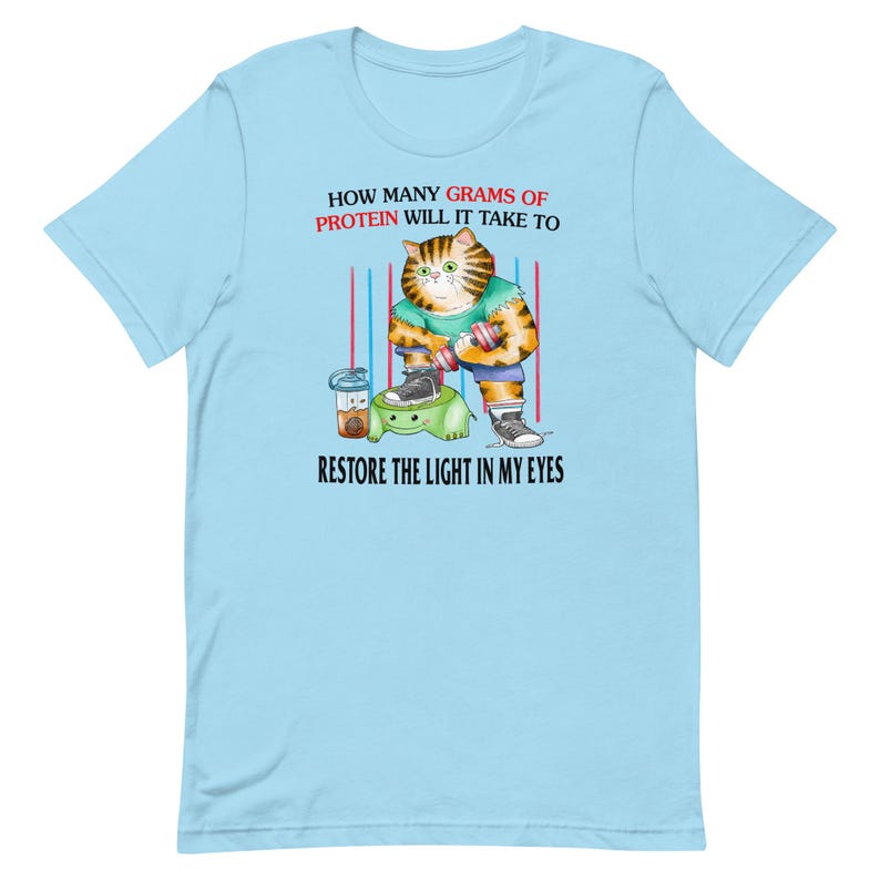 Gym Cat Unisex t-shirt
