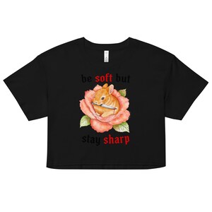 Stay Sharp Women’s crop top