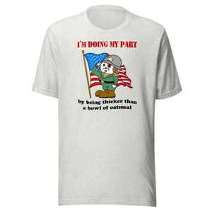 Thiccer Than Oatmeal Unisex t-shirt