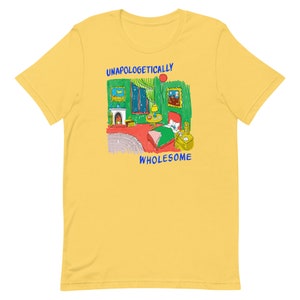 Onbeschaamd gezond uniseks T-shirt (Bella+canvas shirt)
