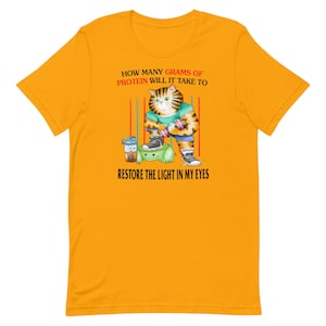 Gym Cat Unisex t-shirt
