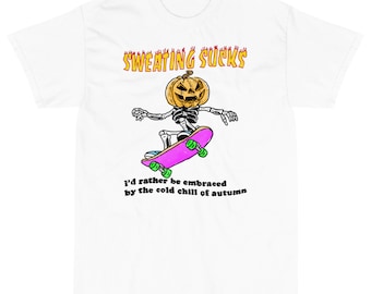 No Sweat Halloween Short Sleeve T-Shirt