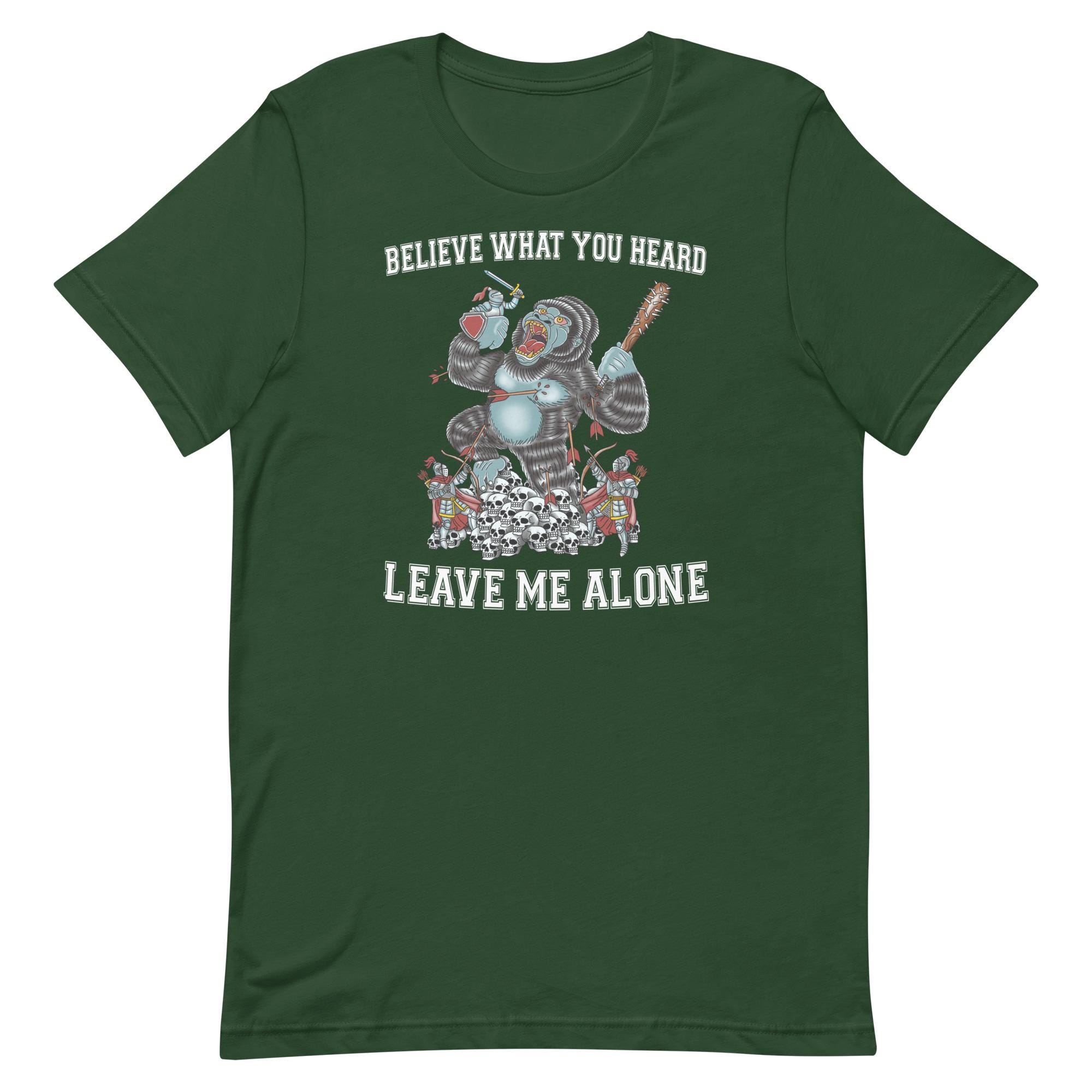 Leave Me Alone」ユニセックスTシャツ - Etsy 日本