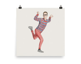 Póster de Artie de Las aventuras de Pete y Pete (solo impresión)