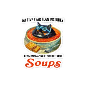 Five Year Plan Bubble-free stickers