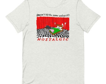 T-shirt nostalgie unisexe (T-shirt en toile Bella)