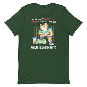Gym Cat Unisex t-shirt