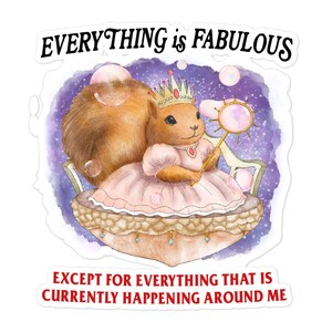 Fabulous Bubble-free stickers