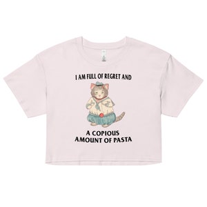 Top curto feminino Regretti and Meatballs