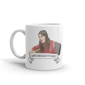 Ich denke, du solltest ""Santa"" Tasse lassen ."