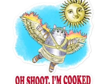 Cooked Bubble-free stickers