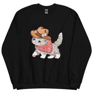 Cowboy Kitty Unisex Sweatshirt