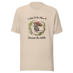 Alone and Dramatic Unisex t-shirt (Not Embroidered)