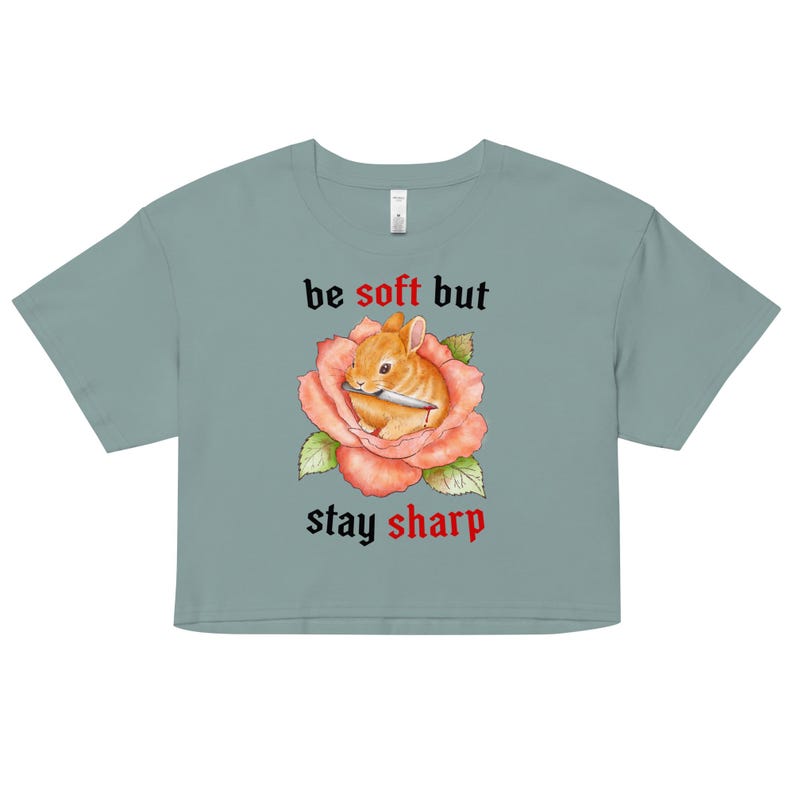 Stay Sharp Women’s crop top