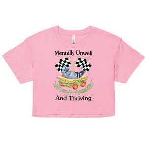 Mentally Unwell Women’s crop top