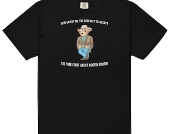 Serenity Bear garment-dyed heavyweight t-shirt **THE ORIGINAL** (Comfort Colors Edition)