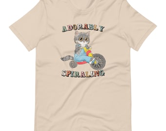 Adorably Spiraling Unisex t-shirt