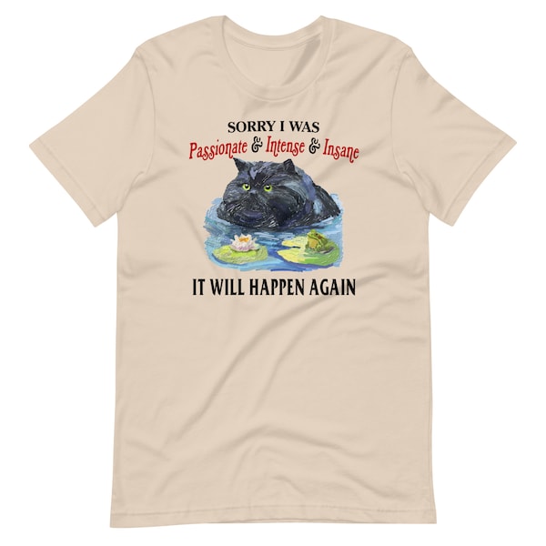 Uniseks T-shirt Intense Passion