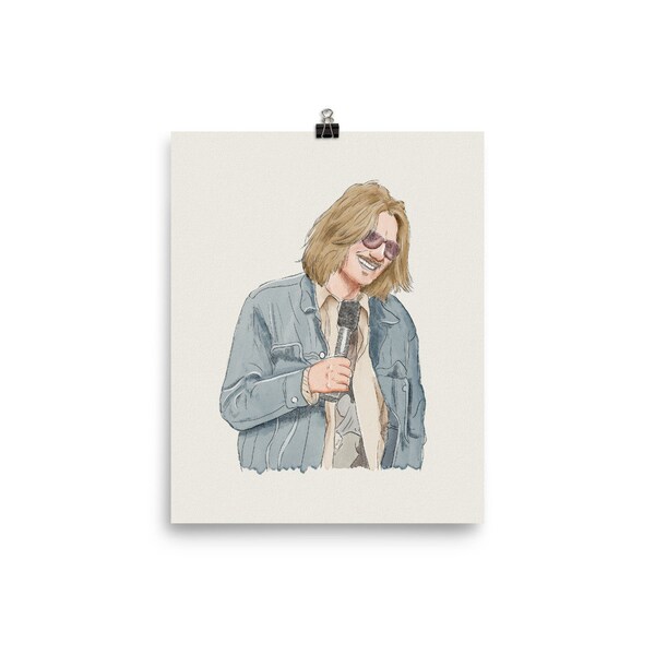 Mitch Hedberg Poster (print only)