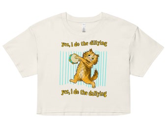 Dilly Dally Women’s crop top