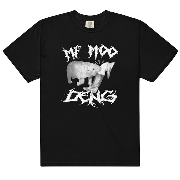 MF MD (Comfort Colours) Unisex garment-dyed heavyweight t-shirt