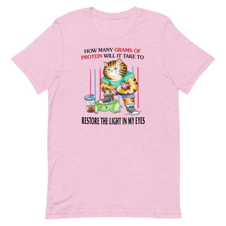 Gym Cat Unisex t-shirt