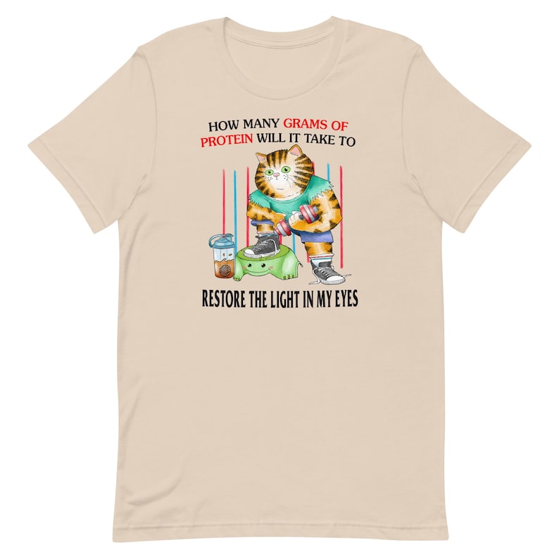 Gym Cat Unisex t-shirt