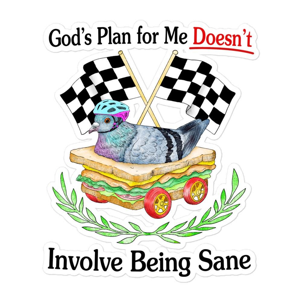 Gods Plan Bubble-free stickers