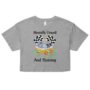 Mentally Unwell Women’s crop top