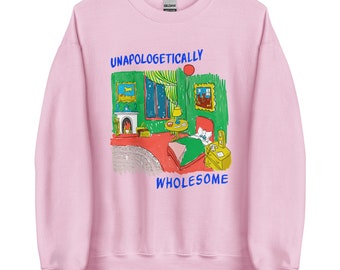 Wholesome Meme Unisex Sweatshirt