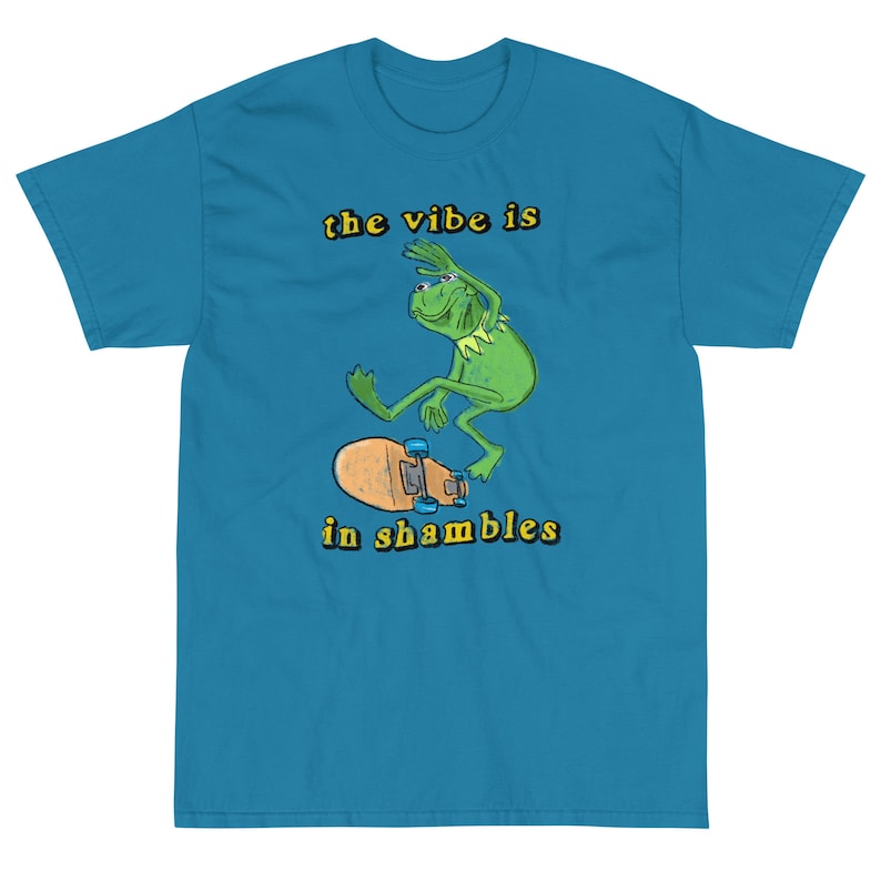 Vibe in Shambles Short Sleeve T-Shirt The Original image 2