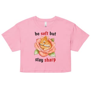 Stay Sharp Women’s crop top