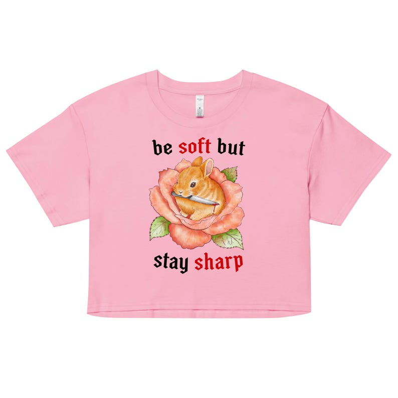 Stay Sharp Women’s crop top