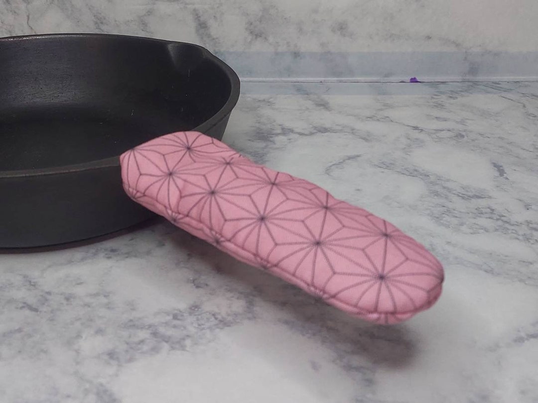 Pop Culture Themed Cast Iron Skillet Handle Cover Cast Iron Etsy