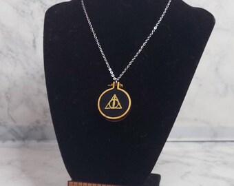 Deathly Hallows Necklace - Etsy