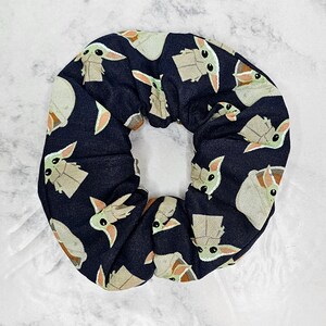 Space Wars Baby Hair Scrunchies; Nerd Hair Accessories; Pop Culture Hair Scrunchie; Space Wars TV Show Hair Scrunchie; Fandom Scrunchie