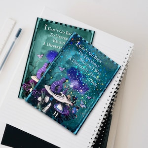 Pocztówka Alicja i Absolem, kartka urodzinowa, Alicja w Krainie Czarów, kartka z pozdrowieniami, gotyk, fantasy