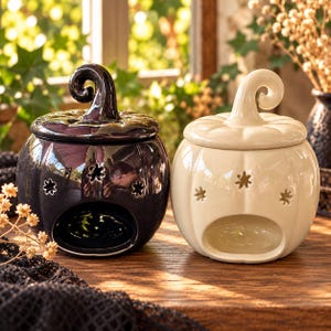 Duftlampe Kürbis , Wachs Burner, Oil Burner, Wachswärmer, Aromadiffuser, Gothic