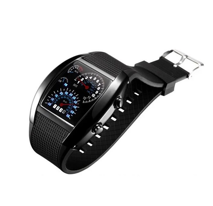 Reloj iluminado de neón efectos visuales idea de neón el | Etsy