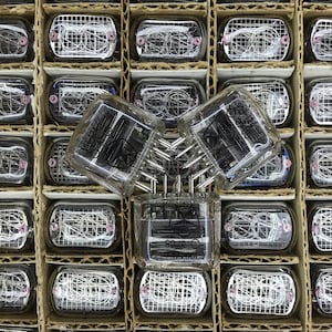 NEW - IN-12 tube - 100% tested - nixie tube clock - nixie tube - nixie - retro clock - nixie tube clock kit - nixie tube alarm clock