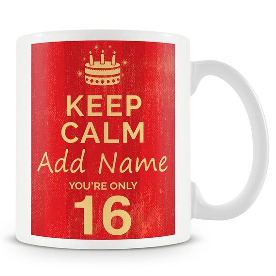 16th birthday mugs