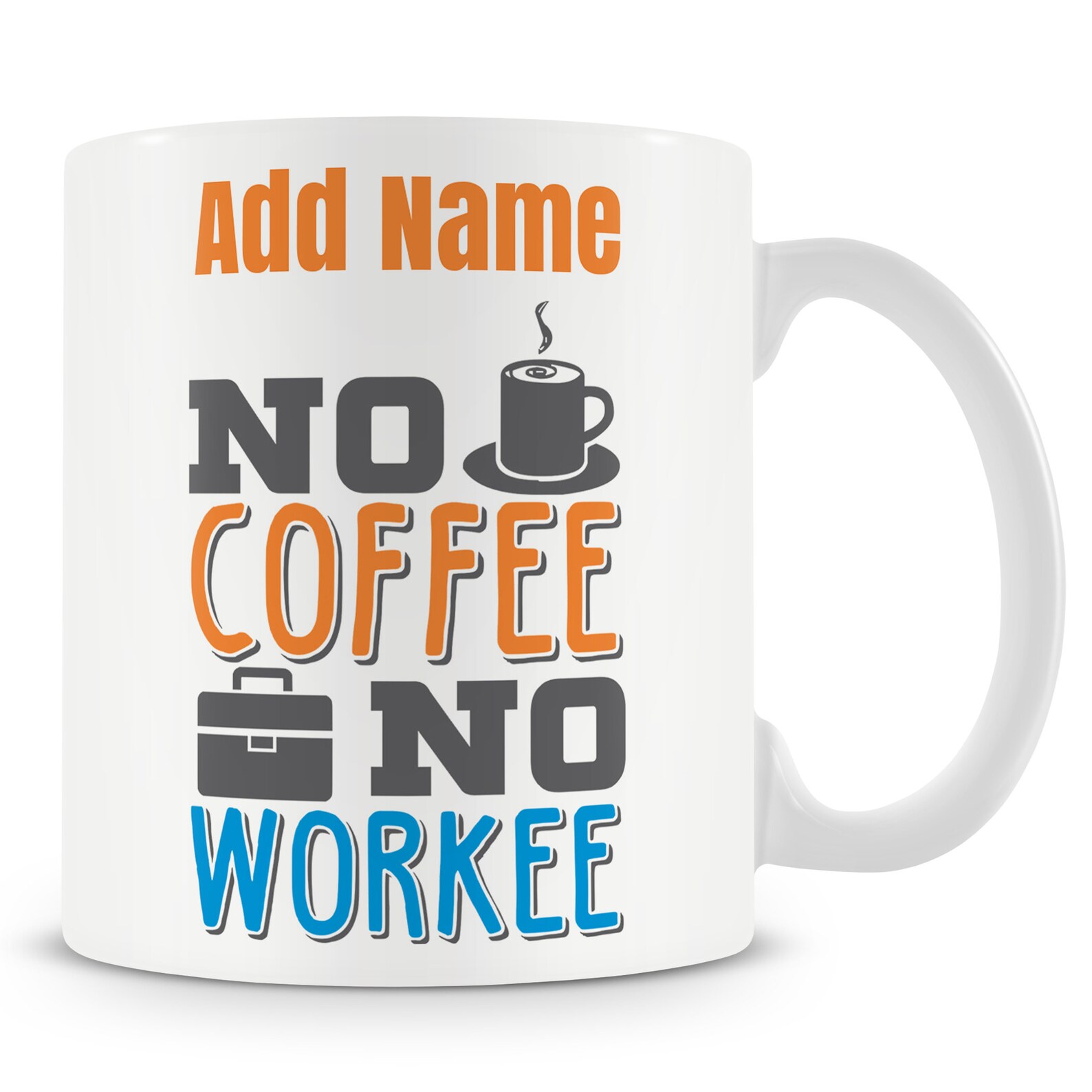 Novelty Funny Gift Mug for Work Colleagues No Coffee No Etsy UK
